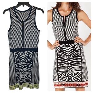 Hale Bob Ledi Jacquard Knit Mini Dress